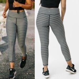 Zyia Black Aztec Adrenaline High Rise Tight / Legging